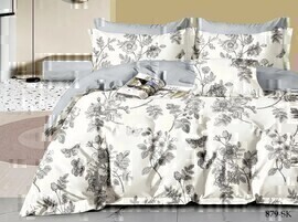КПБ евро сатин в коробке Satin de Luxe SK Клео <879-SK>