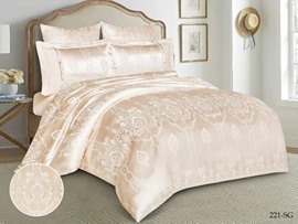 КПБ семейный сатин-жаккард Satin Jacquard SG Клео